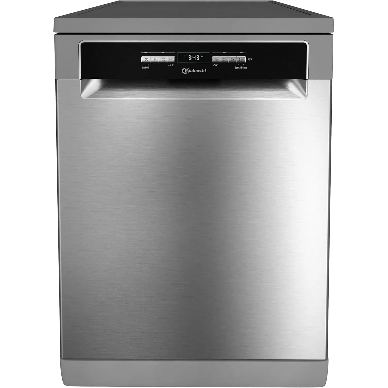 Bauknecht BK4FB14BN7A0X Freistehender-Geschirrspüler/ 60 cm/ActiveDry–Türöffnungssystem/Startzeitvorwahl/MultiZone–sepa…