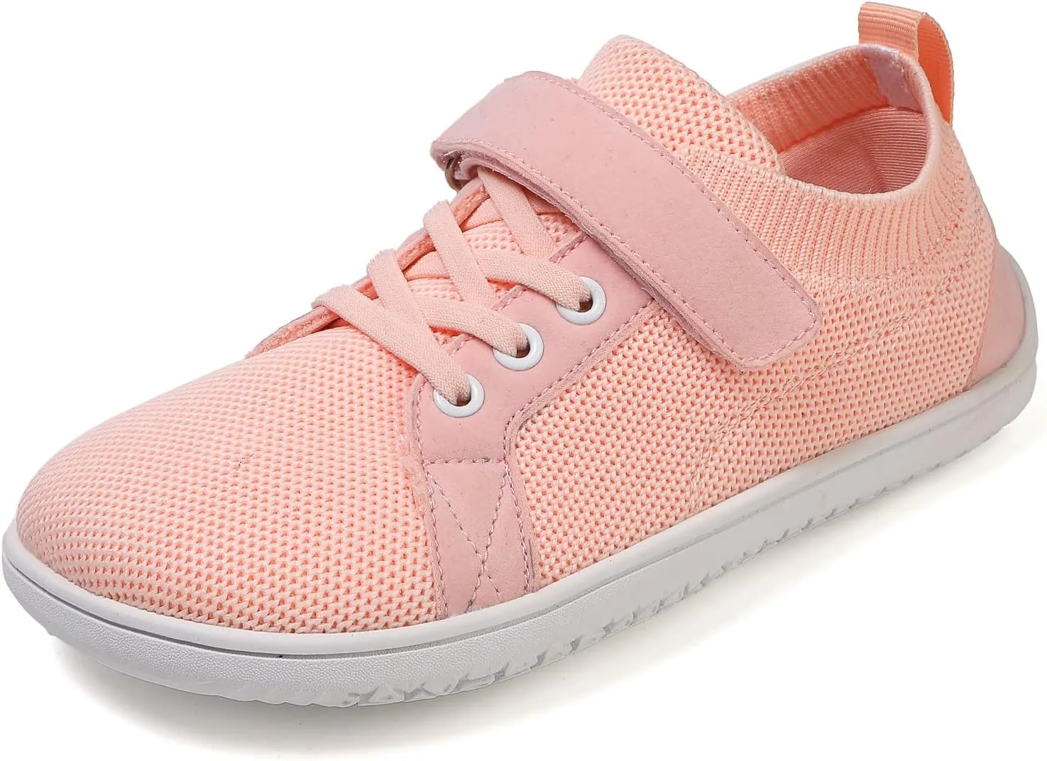 Unisex Kinder Barfußschuhe Breite Junge Mädchen Minimalistische mit Klettverschluss Laufschuhe für Fitness Traillauf Fr…