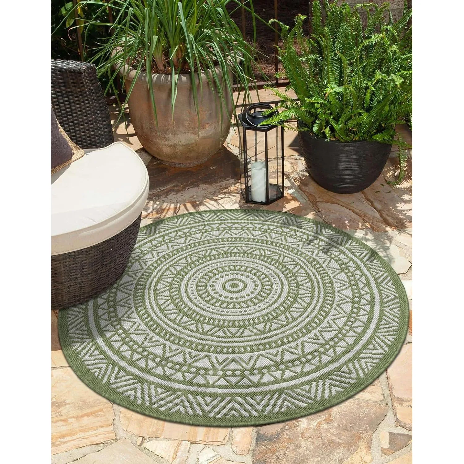 the carpet Mistra – Outdoor Teppich, Wetterfest, UV-beständig & pflegeleicht, für Balkon, Terrasse & Garten, auch für W…