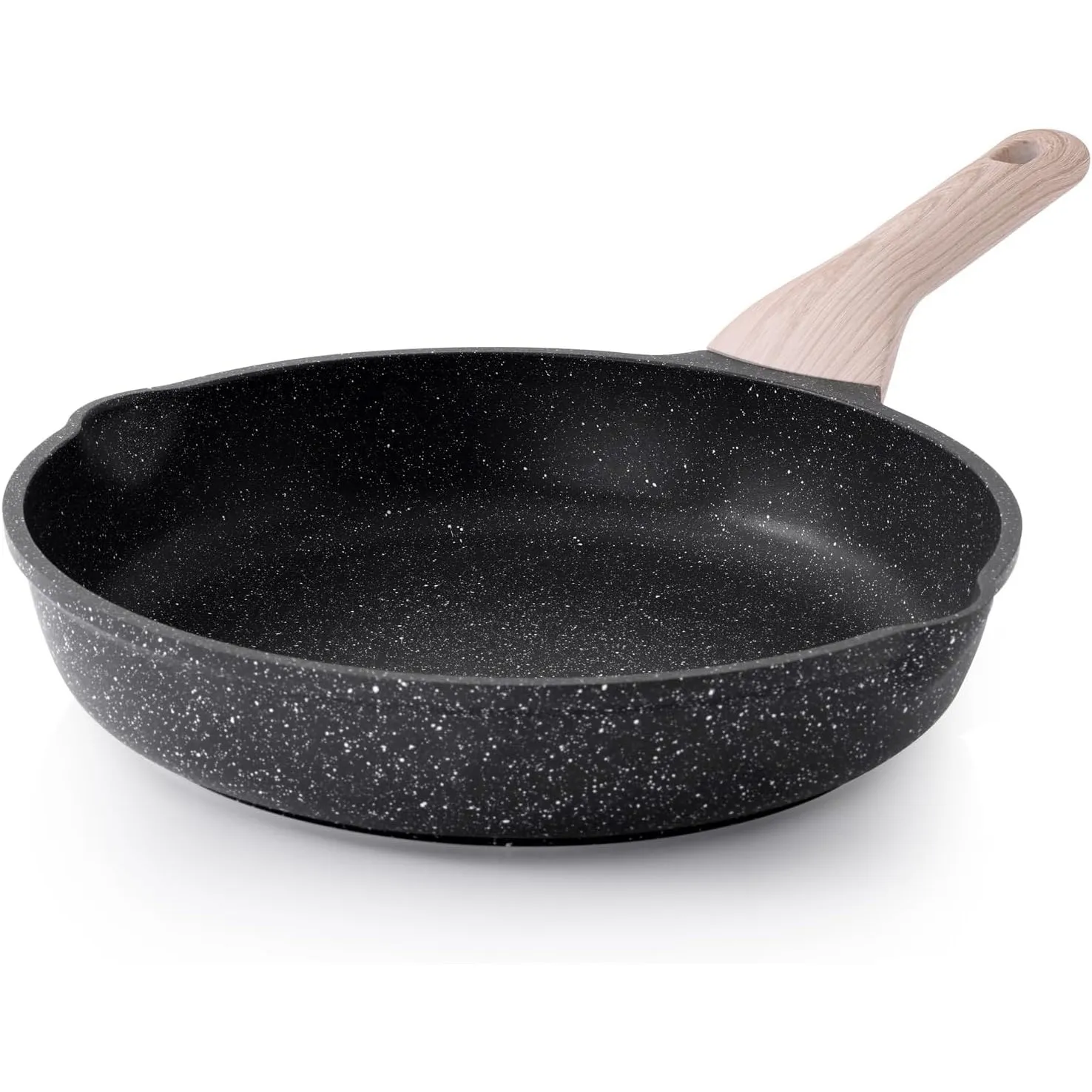 Kordisen Antihaft Bratpfanne 28 cm, Granit Beschichtung Pfanne Induktion, Gesund und Ungiftig, PFOA-frei