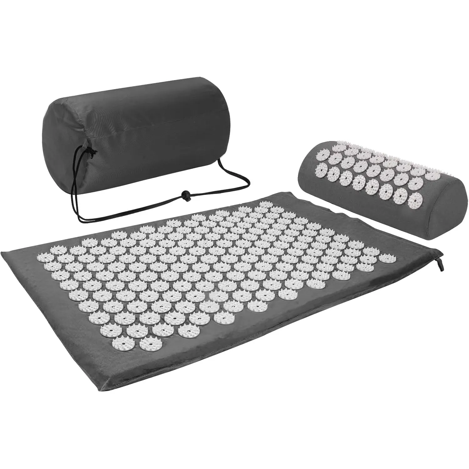 Akupressurmatte, Akupunktur matte, Akkupressmatte mit Kissen, Akkupressurmatte, Massagematte, Acupressure mat, Nadelkis…