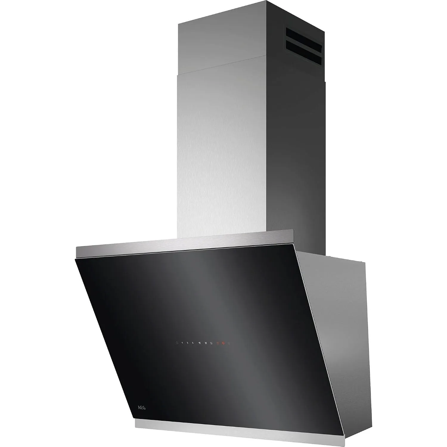 AEG Dunstabzugshaube Serie 7000 mit SilenceTech 60cm – kopffreie Wandhaube mit Glas – Ab- und Umluft – max. 760 m³/h im…