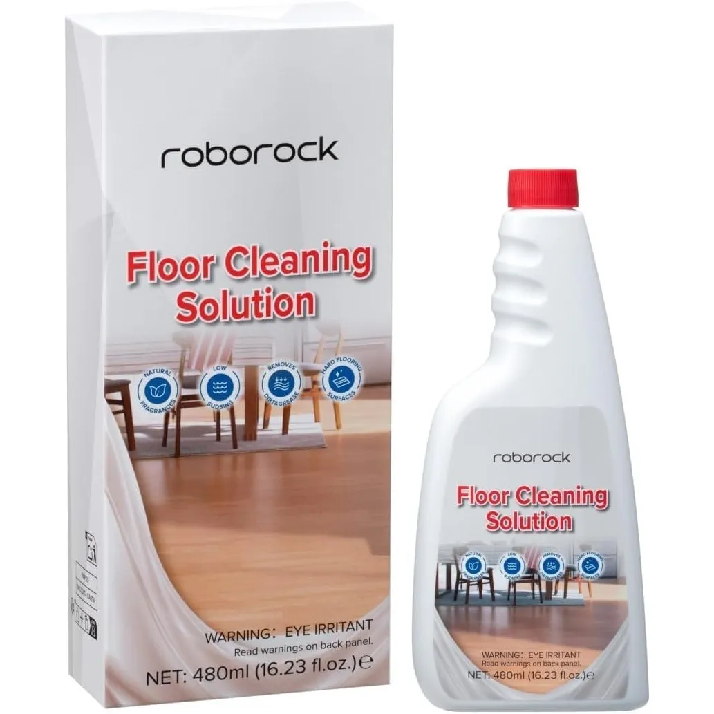 roborock Original-Reinigungsmittel 480ml Bodenreiniger Konzentrat | Geeignet für roborock Saugroboter und Nass- & Trock…