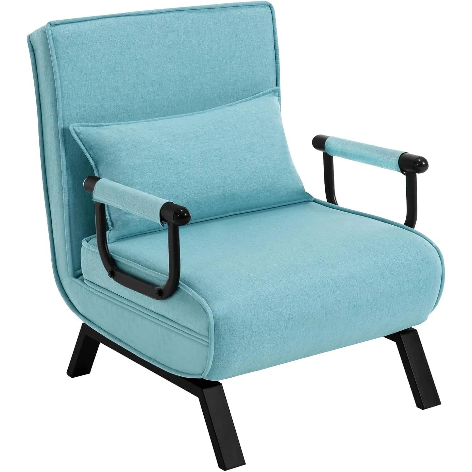 WOLTU Schlafsessel 3 in 1 mit schlaffunktion, 65 x 75 x 78cm, Blau