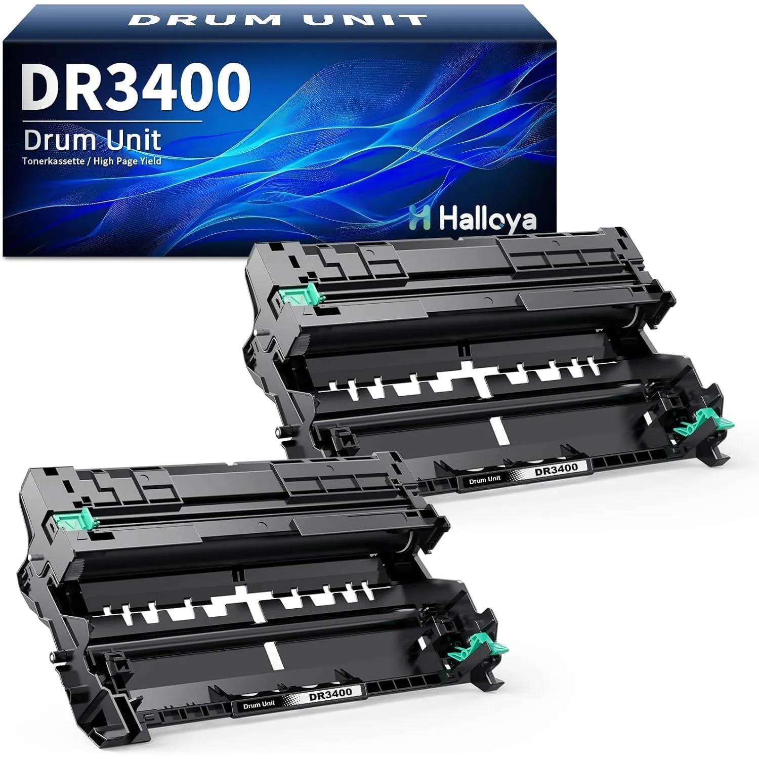 Halloya DR3400 Drum Unit Trommel Kompatibel für Brother Trommel DR 3400