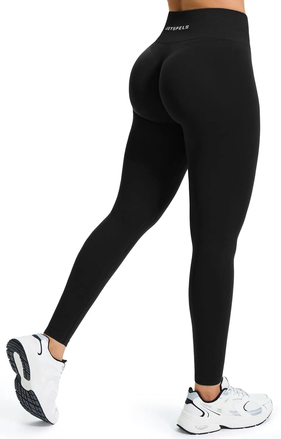 JOYSPELS Revolution Seamless Sport Leggings Damen, High Waist Gym Sporthose Booty Lifting Po Push Up Tights
