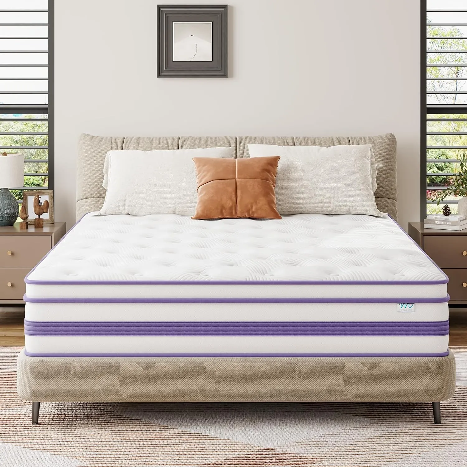 160x200 cm Matratze, 30 cm Höhe, H3, Oeko-TEX Zertifiziert, Gel Memory Foam Hybrid, Taschenfederkern, Atmungsaktiv, Mit…