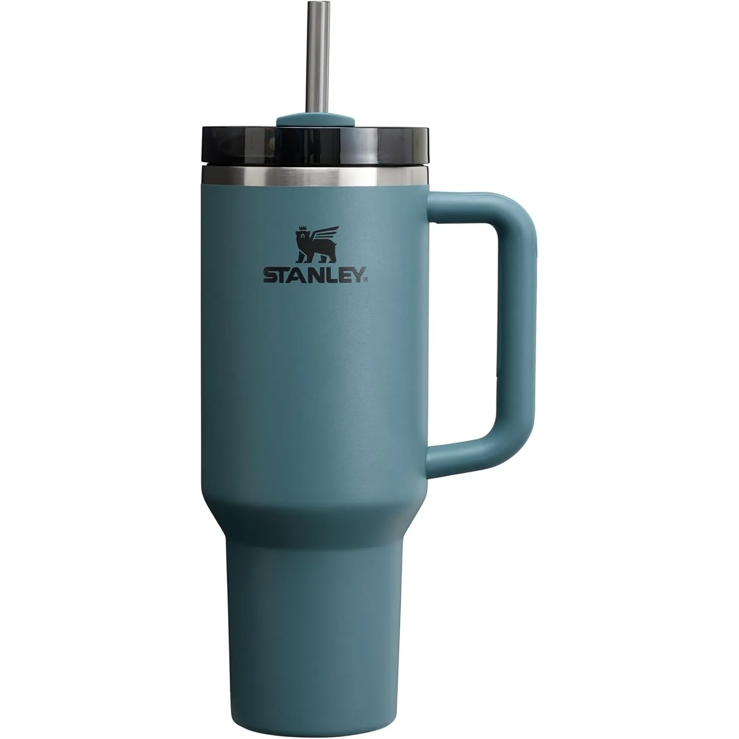 STANLEY 1913 Quencher H2.0 Flowstate Trinkflasche Mit Strohhalm 1.2L - Thermobecher Kühlt 11 Stunden - 48 Stunden Eisge…