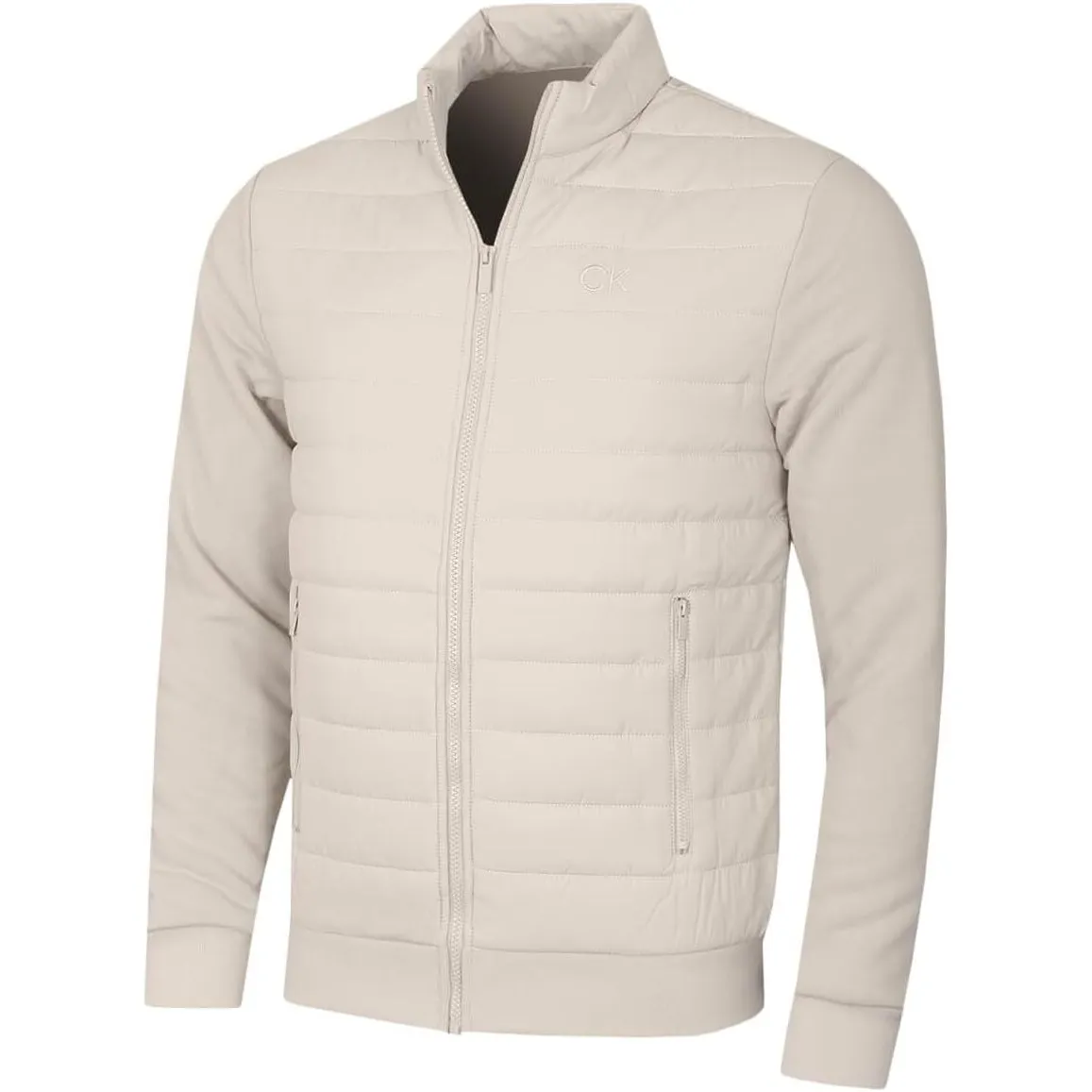 Calvin Klein Herren 2026 Hybrid Stepp Fleece Jacke Stehkragenjacke