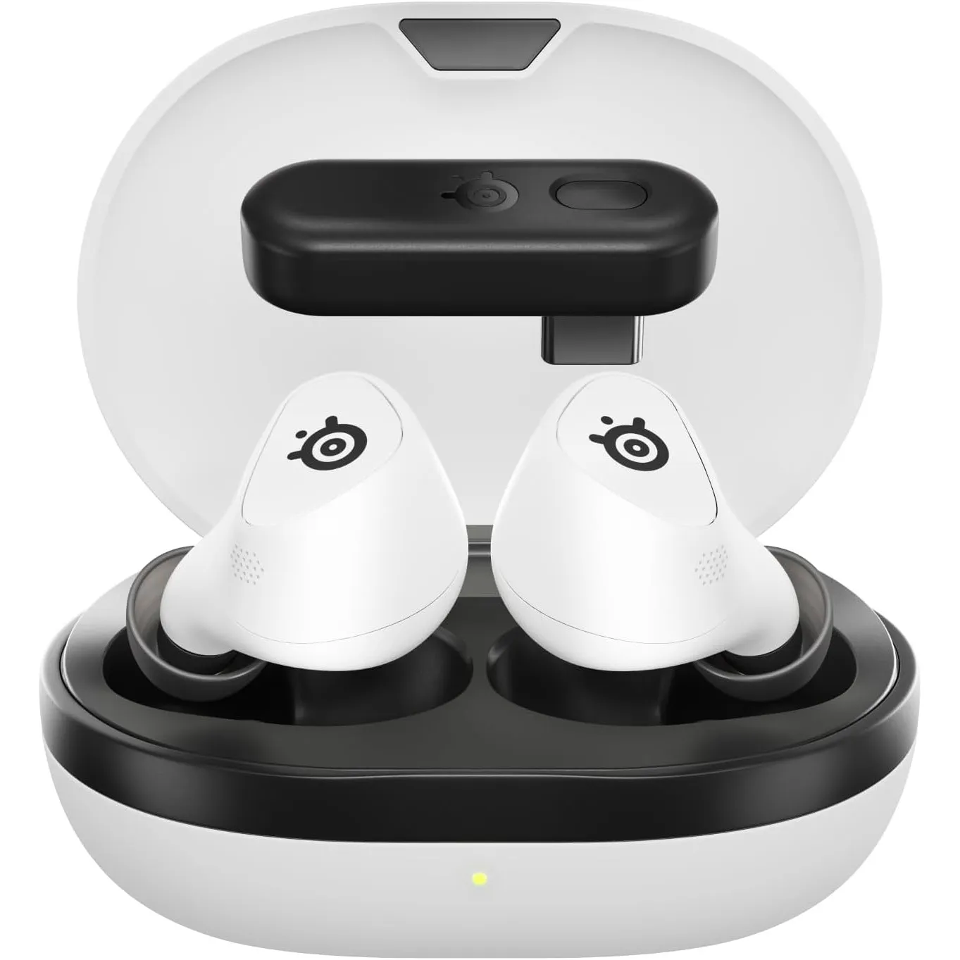 SteelSeries Arctis GameBuds für PS5 - Wireless In Ear Gaming Kopfhörer - 2,4GHz + BT5.3 - ANC/Transparenzmodus - Wasser…