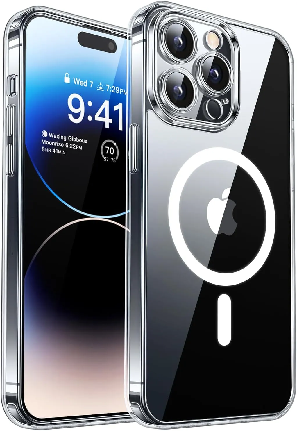 CANSHN 2024 Neu für iPhone 14 Pro Hülle mit Kameraschutz für Magsafe (TOP Militärschutz & Magnetkraft) Extrem Haltbarke…