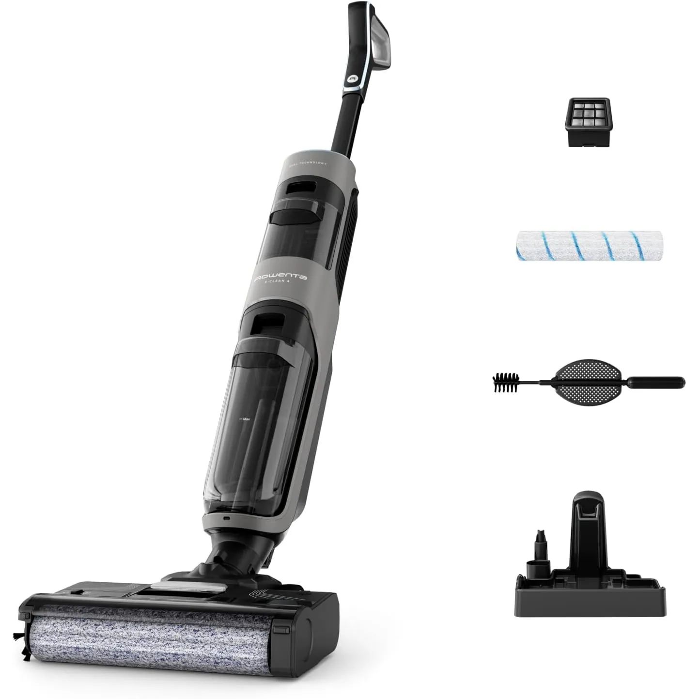 Rowenta X-Clean 4 kabelloser Nass-und Trockenstaubsauger, 50min Laufzeit