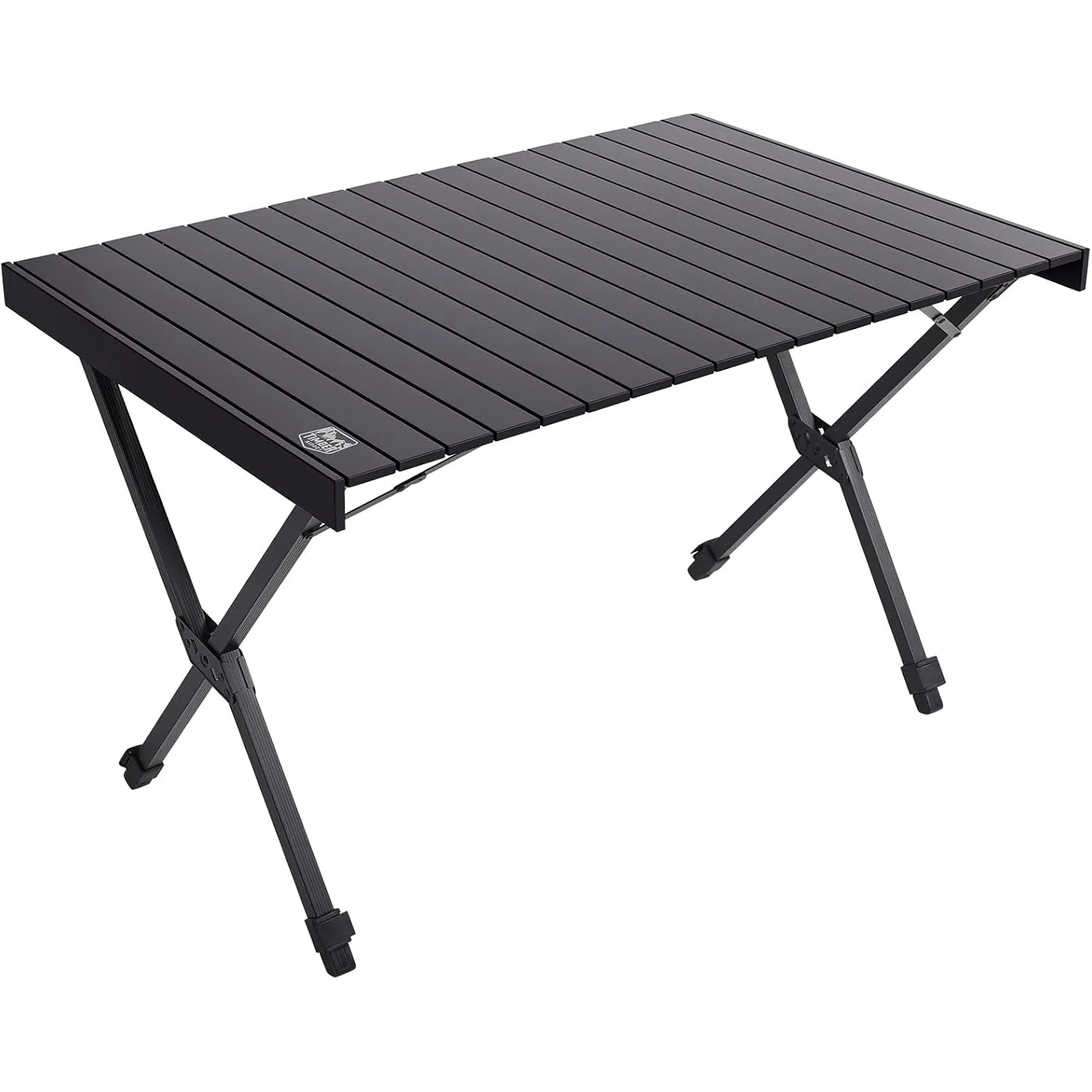 TIMBER RIDGE Campingtisch Klappbar Höhenverstellbar Klapptisch Camping Falttisch Tragbar Aluminium mit Tasche für Pickn…