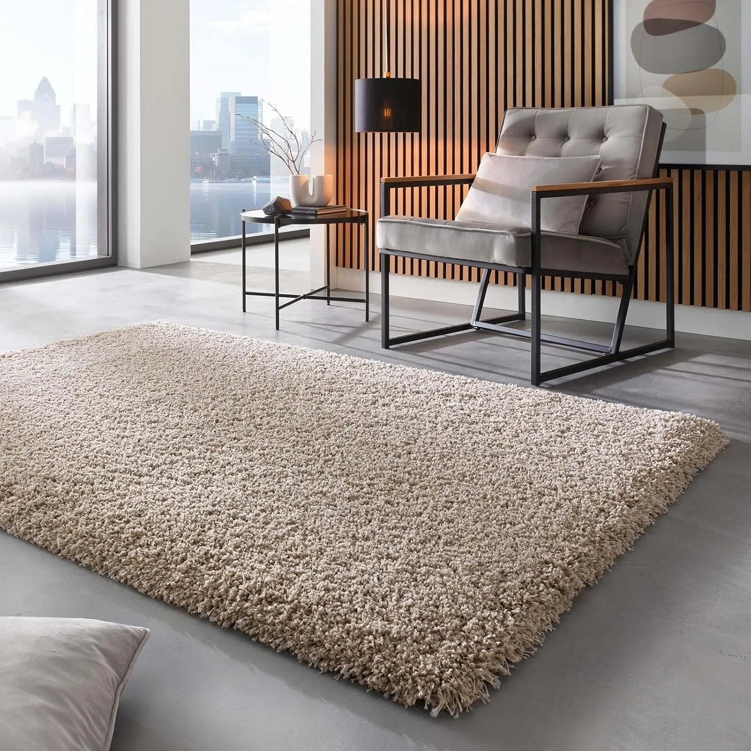 Taracarpet Shaggy Hochflor Langflor Teppich Twilight Luxus Qualität aus Belgien geeignet fürs Wohnzimmer Schlafzimmer u…