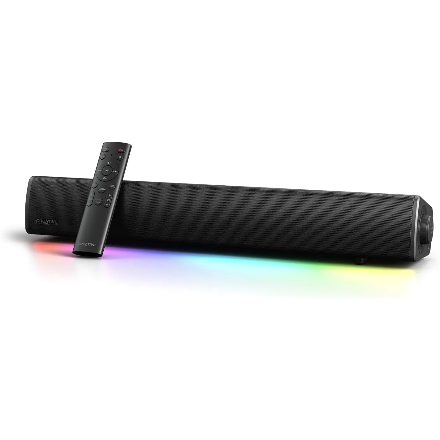 CREATIVE Sound Blaster GS5 RGB Gaming Soundbar mit SuperWide-Technologie, Stromversorgung über Adapter, bis zu 60 W Spi…