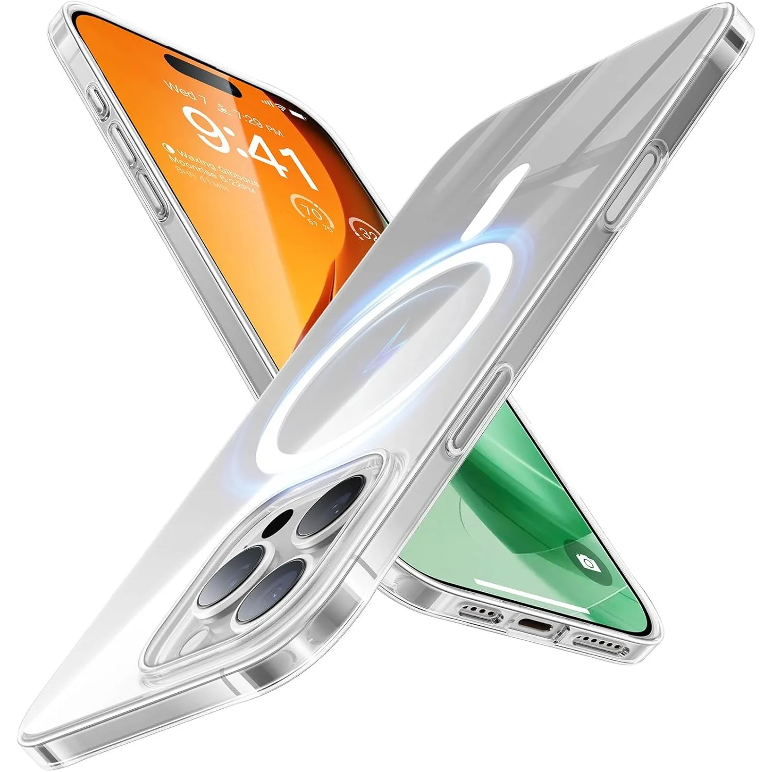 TORRAS Ultra Dünn für iPhone 16 Pro Max Hülle für MagSafe [Nr. 1 Magnetkraft] Handyhülle iPhone 16 Pro Max Stoßfest Kra…