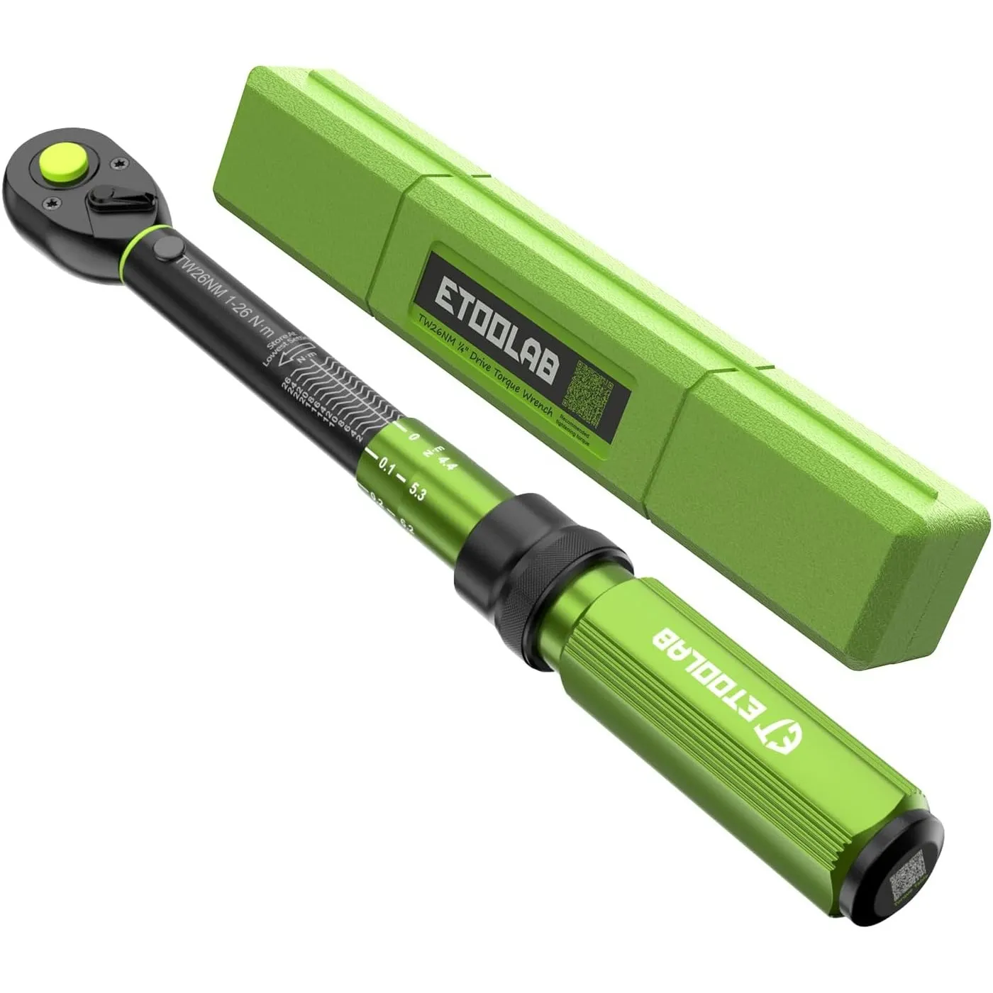 ETOOLAB 3/8" Drehmomentschlüssel, 5-70 N·m/5-49.2 lbf·ft, ±3% Fehlergenauigkeit, 72 Zähne Professioneller Drehmomentsch…