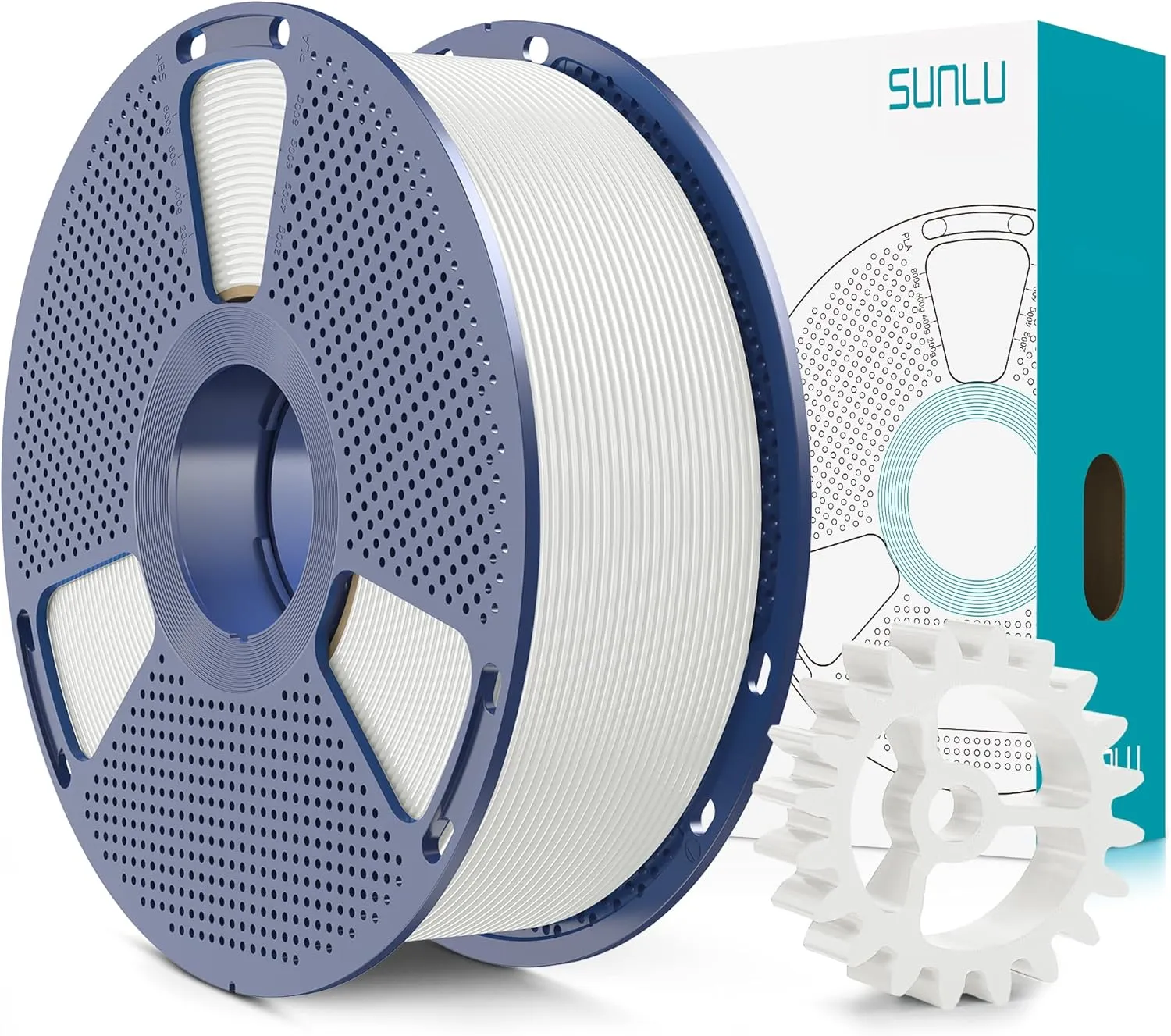 SUNLU PLA+2.0 Filament 1.75mm, Upgrade PLA Plus 3D Drucker Filament, Stärker und robuster, High Speed PLA+ Filament, Ma…