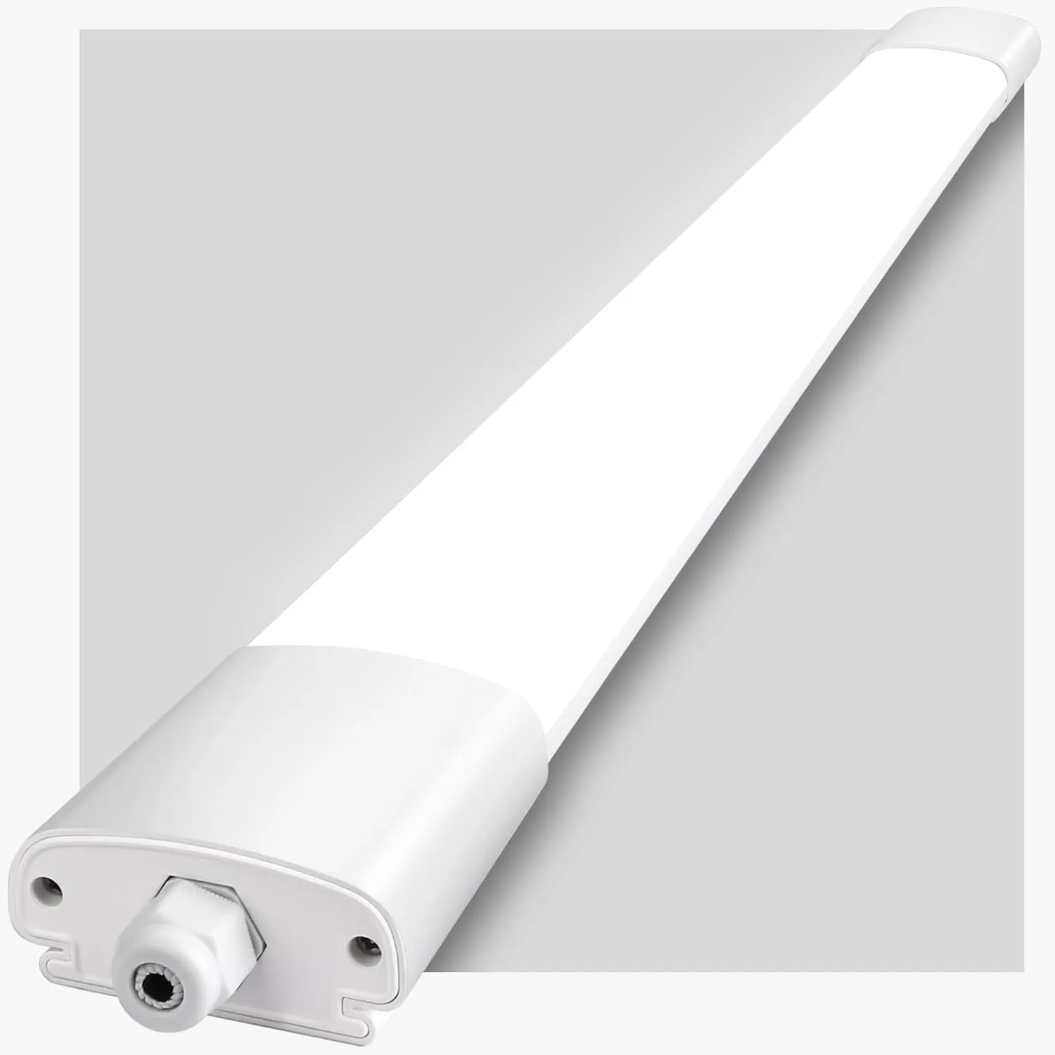 Feuchtraumleuchte 120CM, 36W 4000LM Deckenleuchte 4000K Neutralweiß, IP65 Lampe für Feuchtraum, Wannenleuchte, Schlafzi…