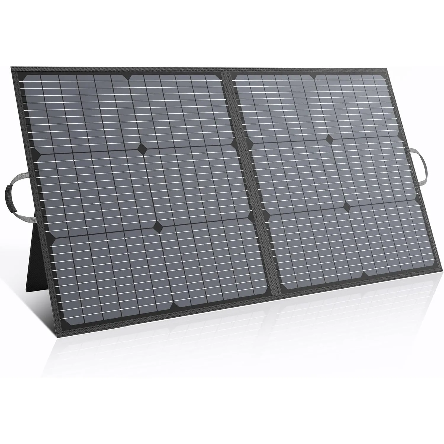 110W Tragbares Solarpanel, IP67 Wasserdichtes Faltbares Solarpanel Kit mit 20V Ausgang, 23.5% Wirkungsgrad Modul für Ou…