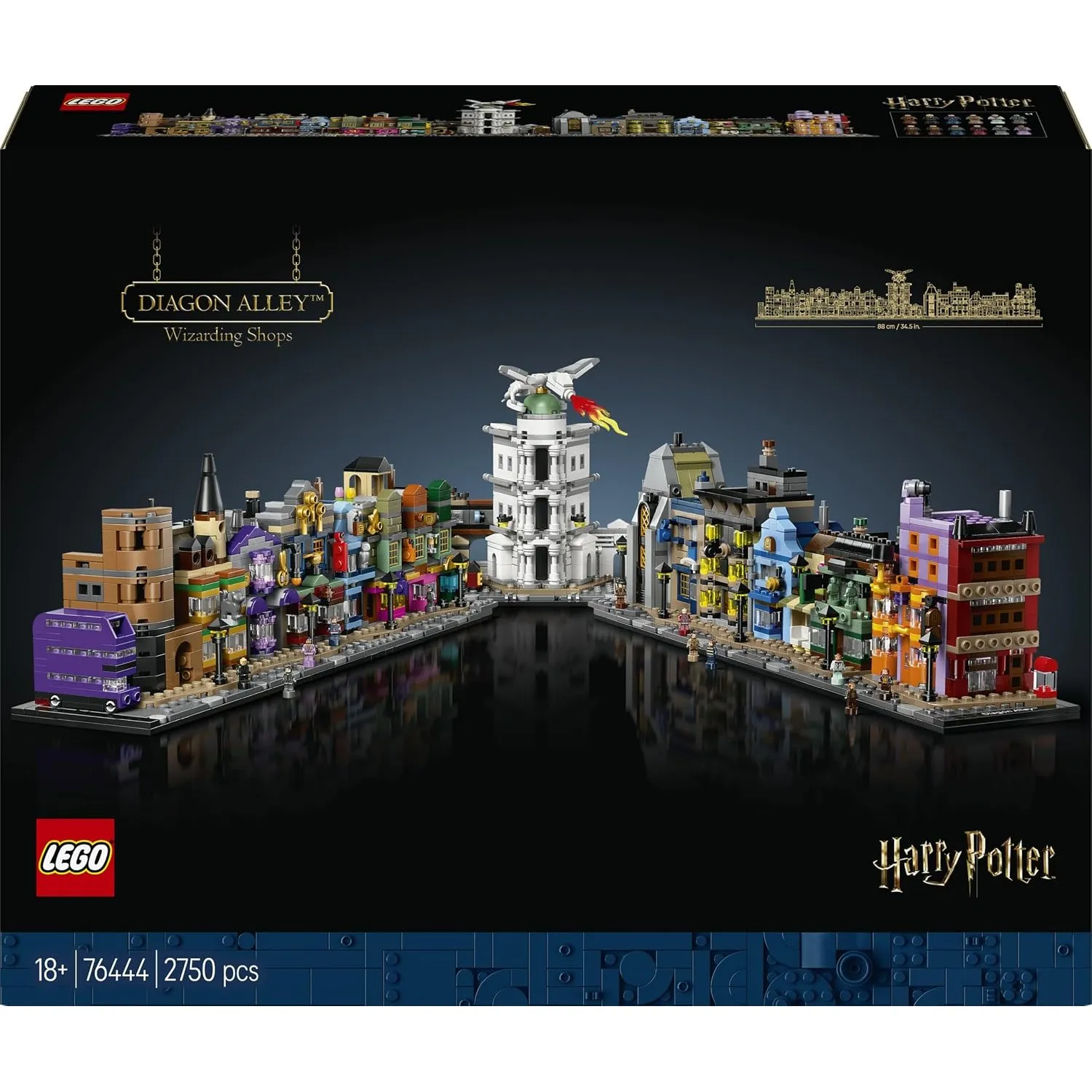 LEGO Harry Potter Die Zauberläden der Winkelgasse 76444