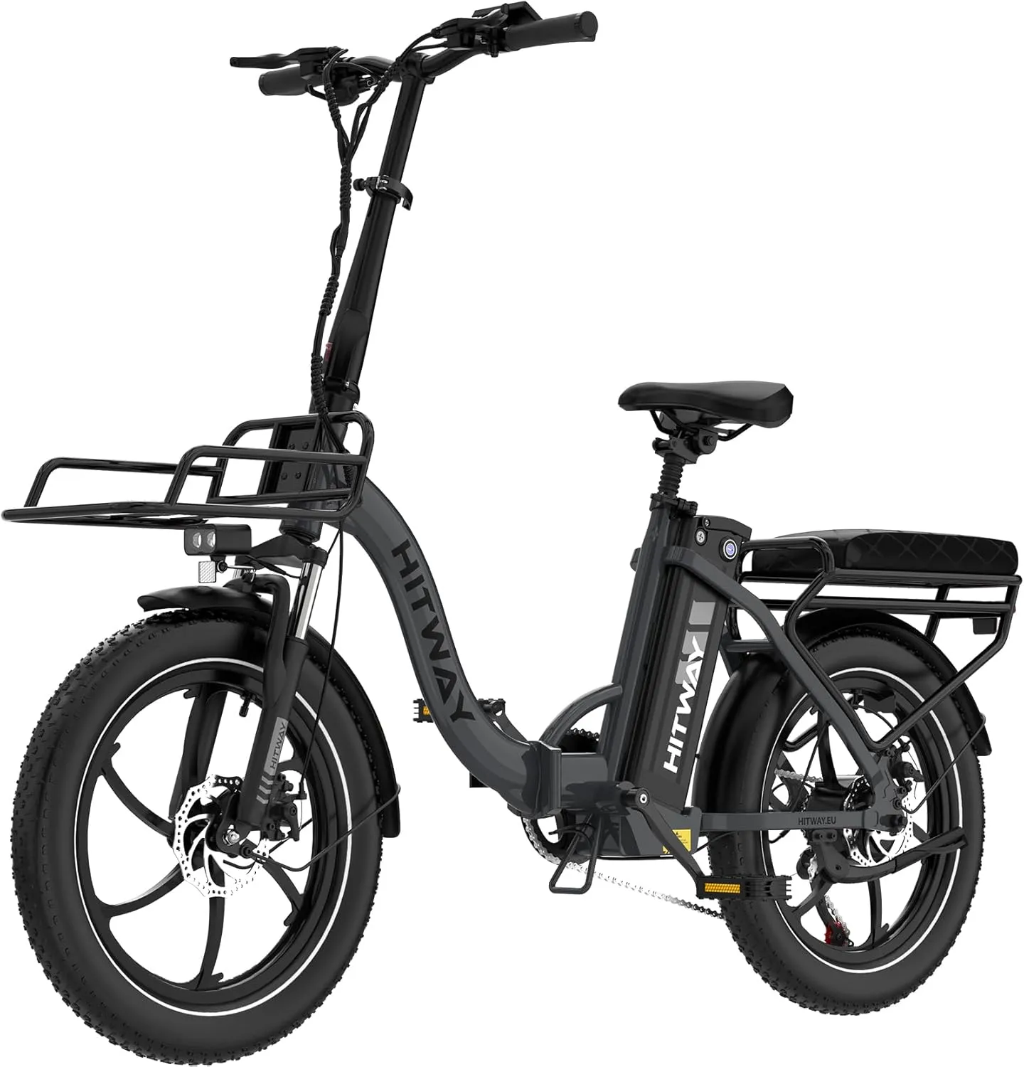 HITWAY E Bike, Ebike mit 250W Motor, Elektrofahrrad 20 Zoll, E-Bike mit 70-150km Reichweite, 7-Gang, APP-Steuerung, fal…