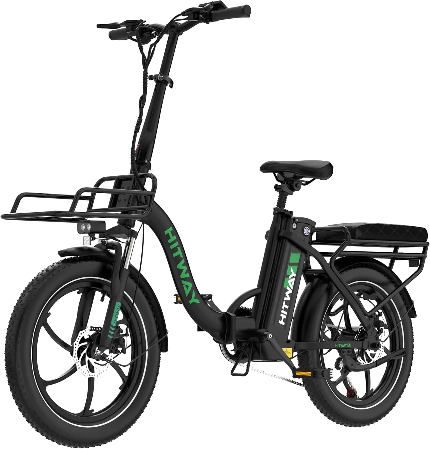 HITWAY E Bike, Ebike mit 250W Motor, Elektrofahrrad 20 Zoll, E-Bike mit 70-150km Reichweite, 7-Gang, APP-Steuerung, fal…