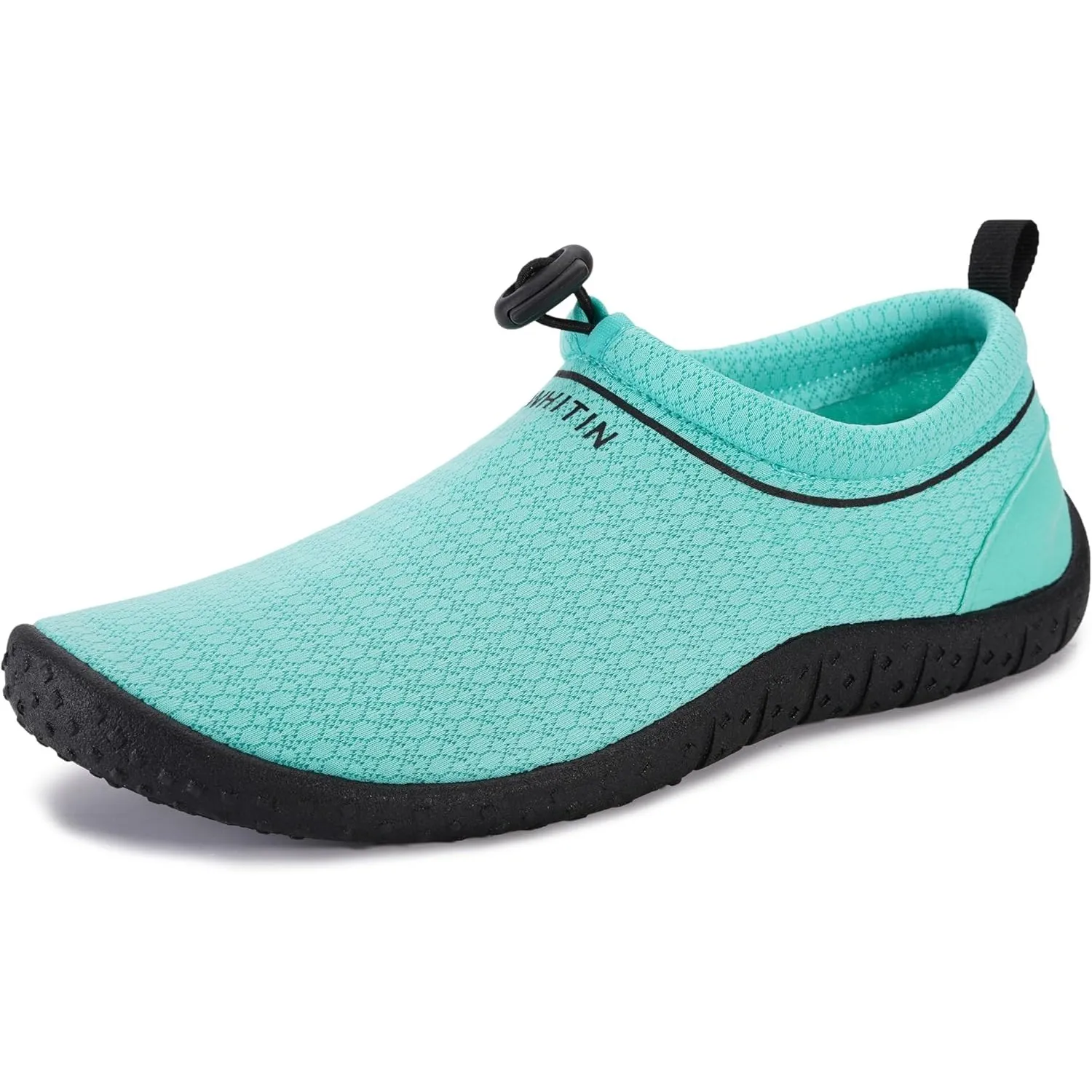 WHITIN Wasserschuhe Damen Herren Aquaschuhe Schnell Trocknend Strandschuhe Mit Dicke Sohle