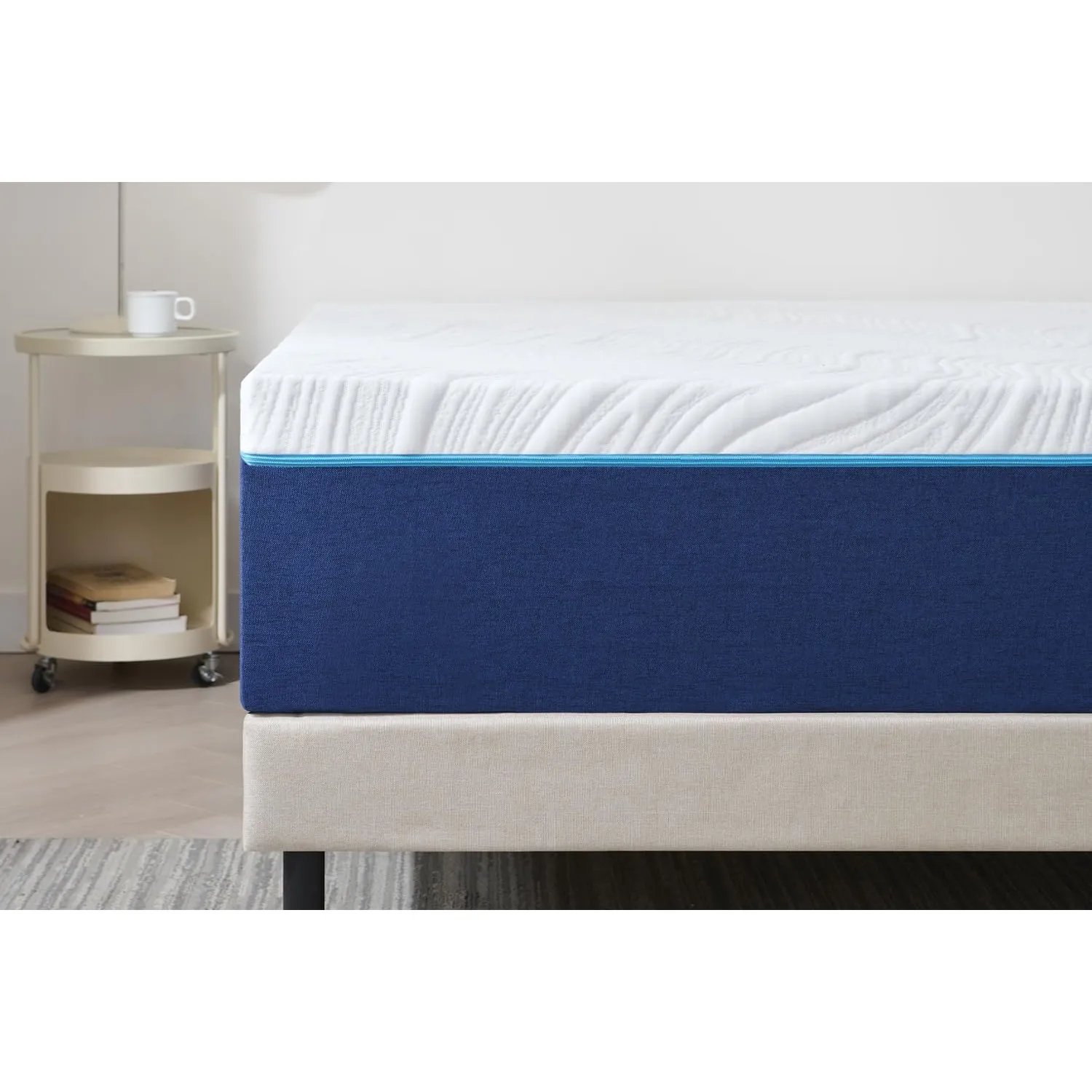 Hiimgo 7-Zonen Kaltschaummatratze | 25 cm Höhe 90 x 200 cm | Härtegrad 3 & 4 (H3 & H4) | Ergonimische Matratze | Atmung…