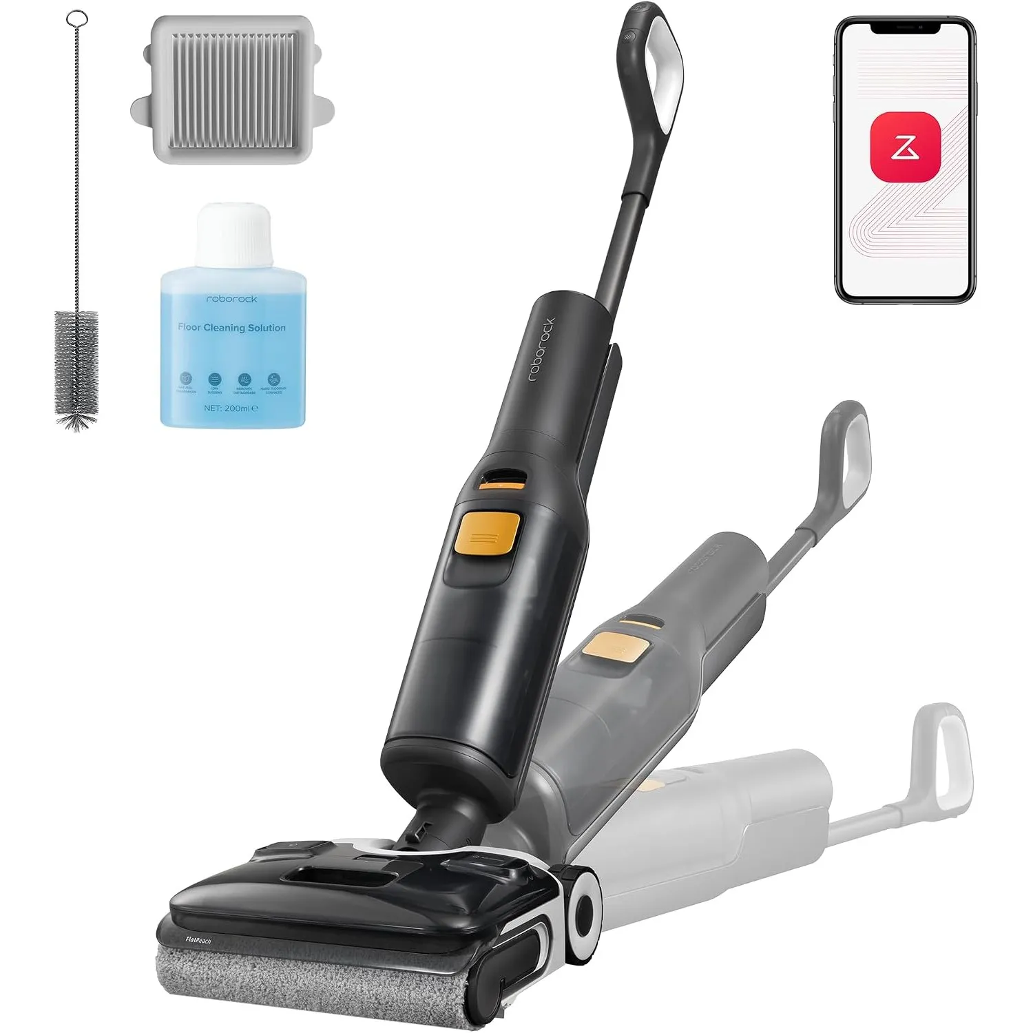 roborock F25 XT Nass Trockensauger, 20.000 Pa, 180° Lie Flat, WLAN