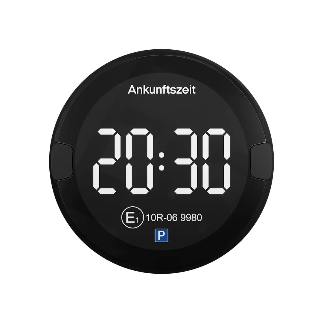 OOONO P-DISC NO2 - Elektronische Parkscheibe mit Zulassung fürs Auto - Automatische Digitale Parkscheibe Elektrisch mit…