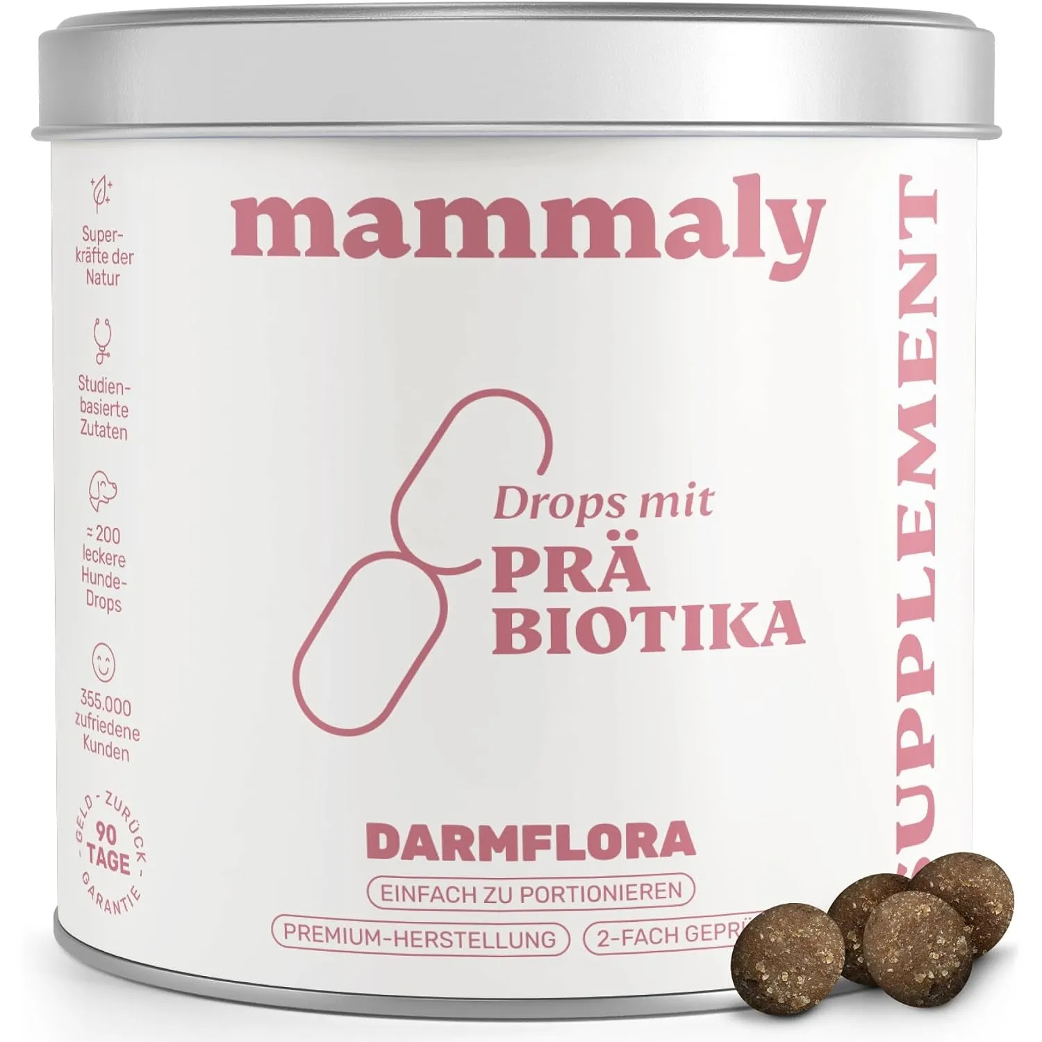 mammaly Präbiotika Darmflora-Drops mit Bierhefe & Lamm (bis 60 Tage)