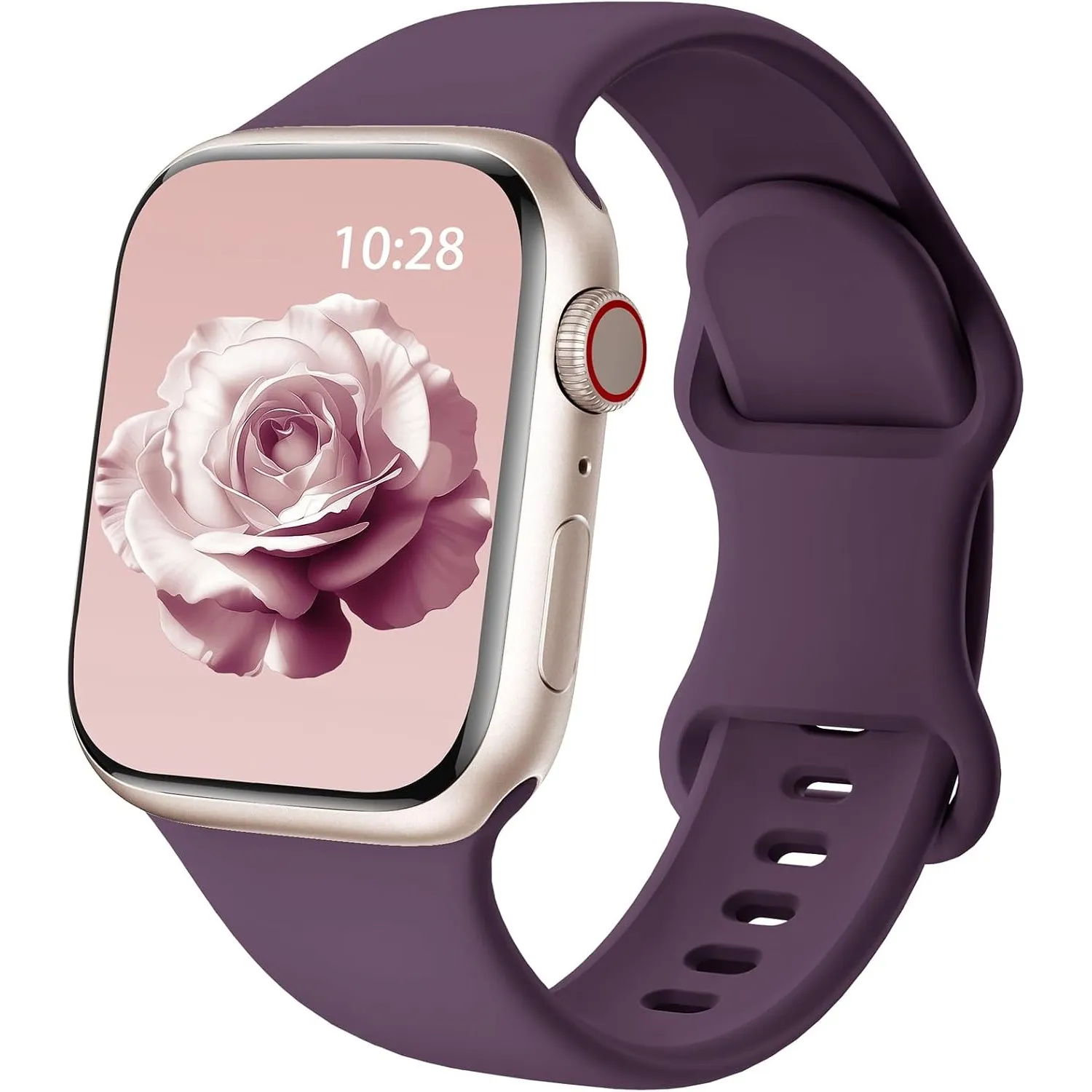Silikon Ersatzarmband für Sport Apple Watch Armband 40mm 41mm 42mm 38mm