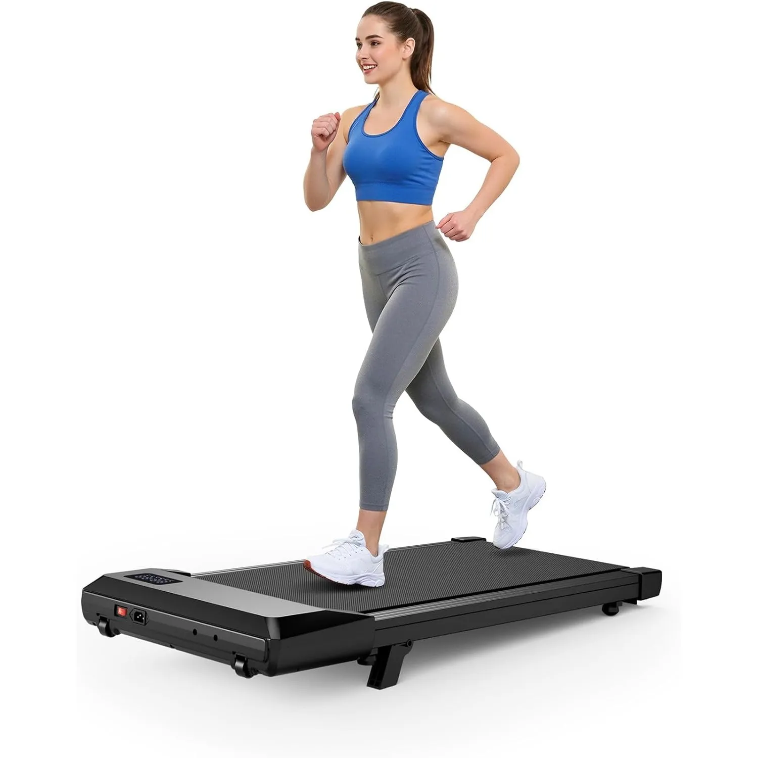 Superun Walking Pad max 159 KG/136 KG, Laufband für Zuhause mit Trainingsmodus, Leise Laufband Schreibtisch mit App und…