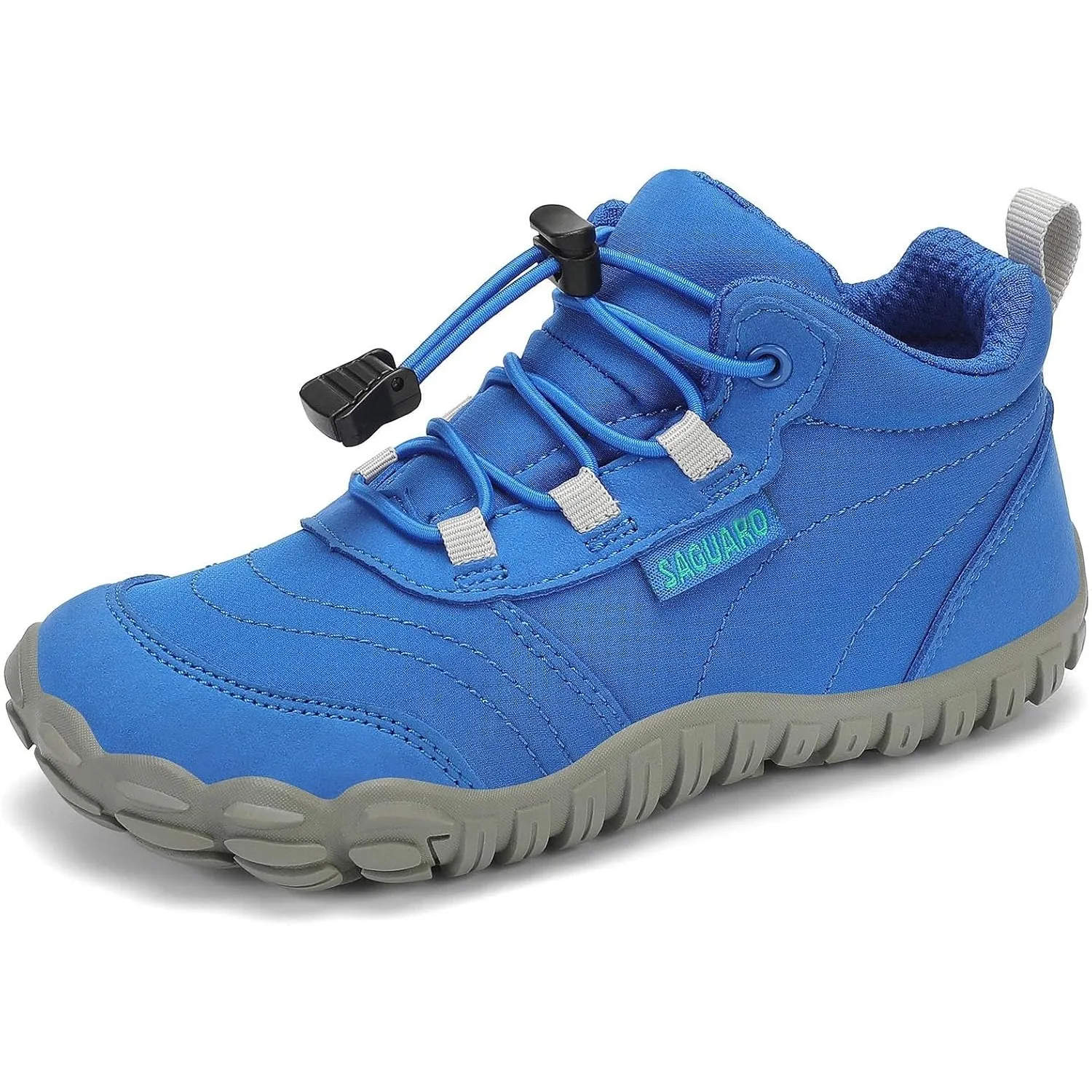 SAGUARO Kinder Barfußschuhe Atmungsaktiv rutschfest Wanderschuhe Leicht Barefoot Minimal Sneaker Gr.26-36