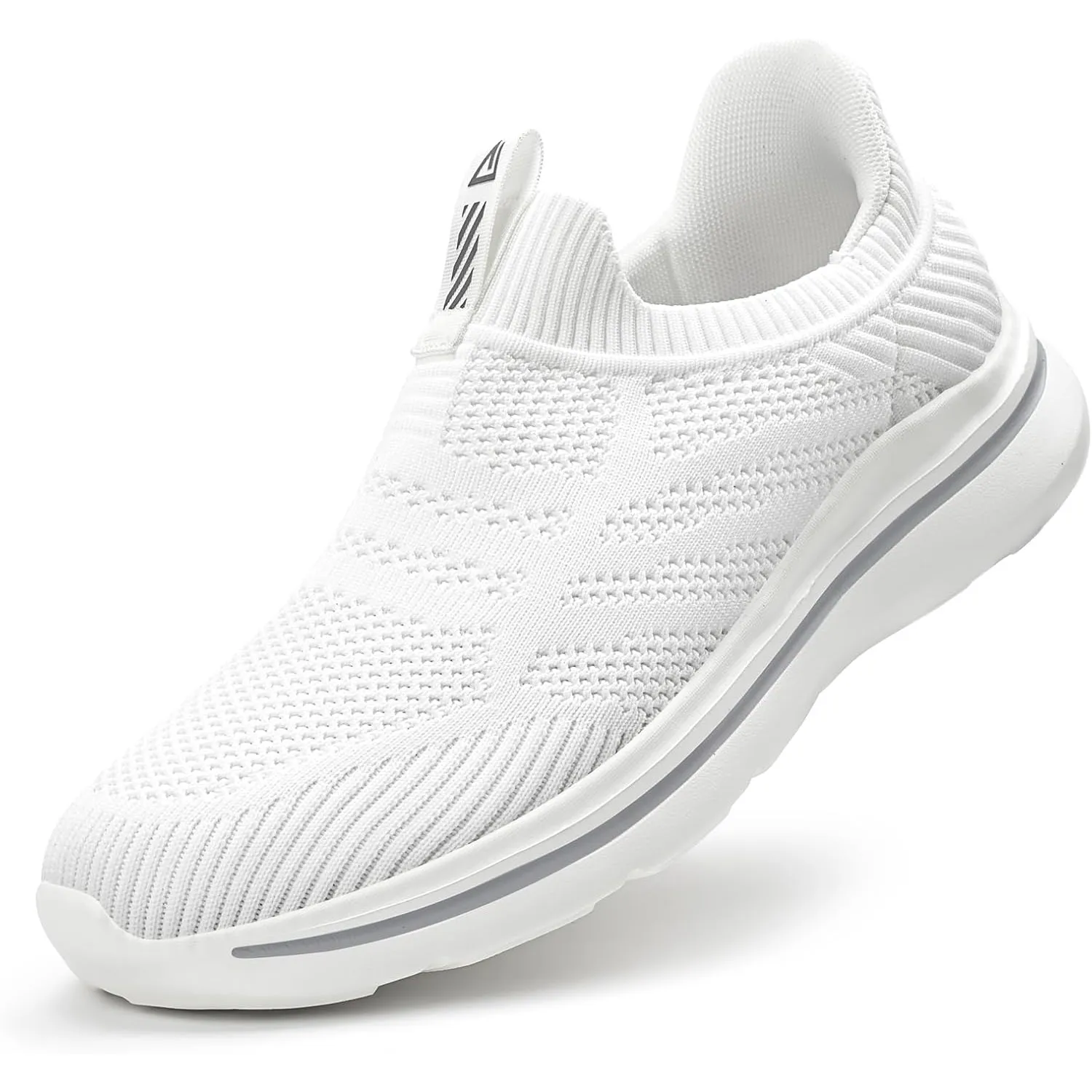 ODCKOI Herren Slip On Sneaker ohne Schnürsenkel Mesh Leichte Sportschuhe
