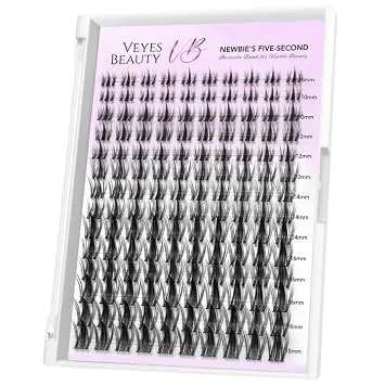 VEYESBEAUTY Wimpern Extensions Cluster Lash Extension Manga 8-18mm