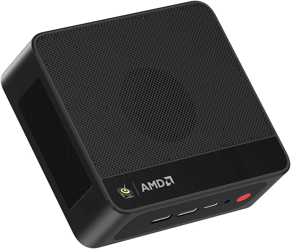 Beelink SER5 Mini PC, AMD Ryzen 5 5500U (6C/12T, bis 4,0GHz), Mini Desktop Computer 16GB DDR4 RAM 500GB NVMe SSD, 4K Tr…