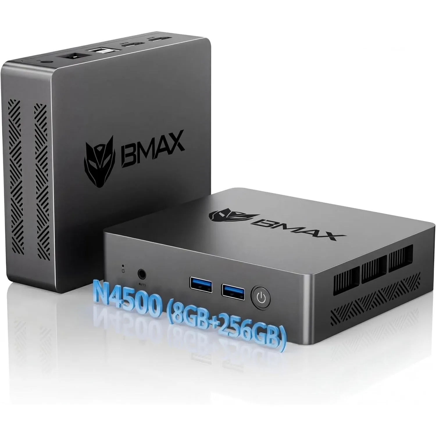 BMAX Mini PC W11 Pro, Intel N4500(bis zu 2,8GHz), 8GB LPDDR4 + 256GB M2 SSD