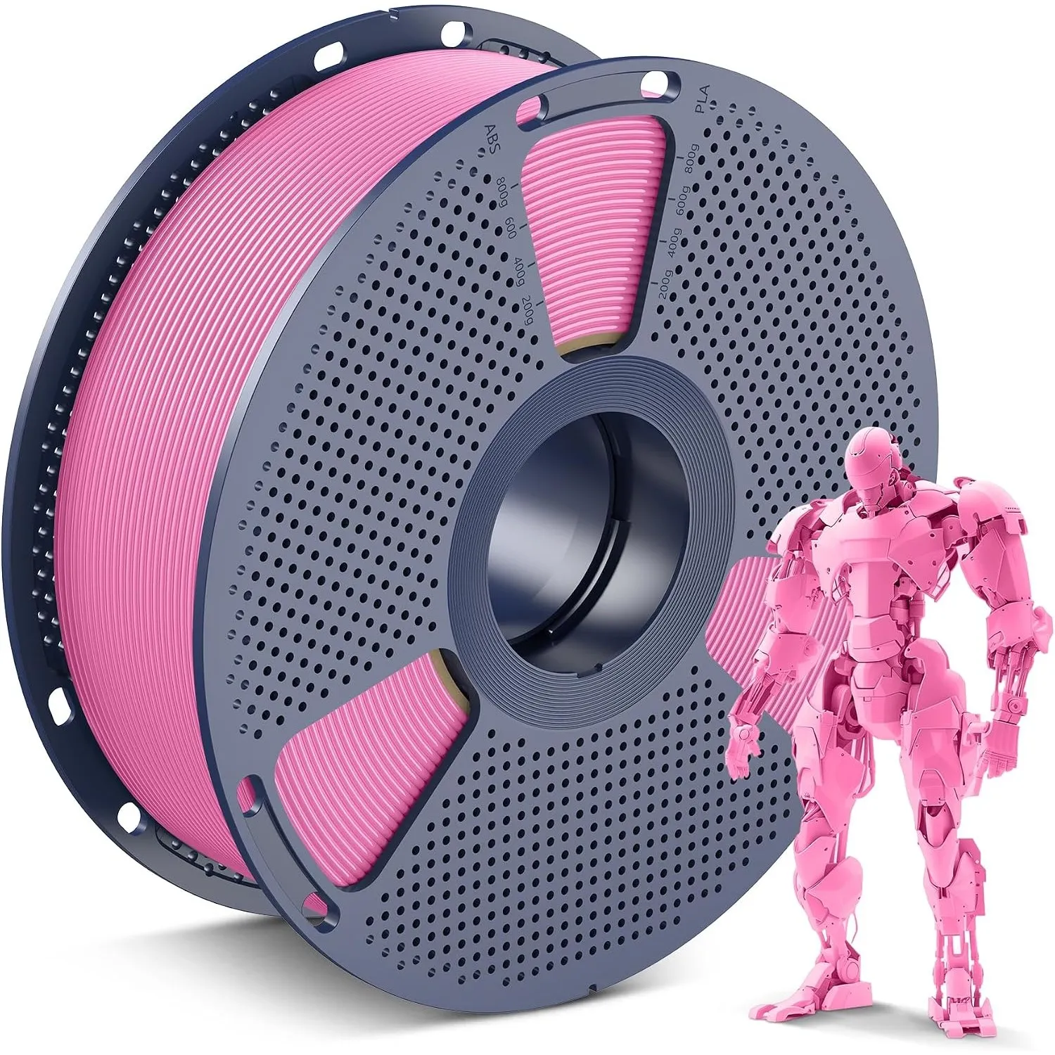 SUNLU PLA Rosa Filament 1.75mm, 3D Drucker Filament Rosa PLA 1KG