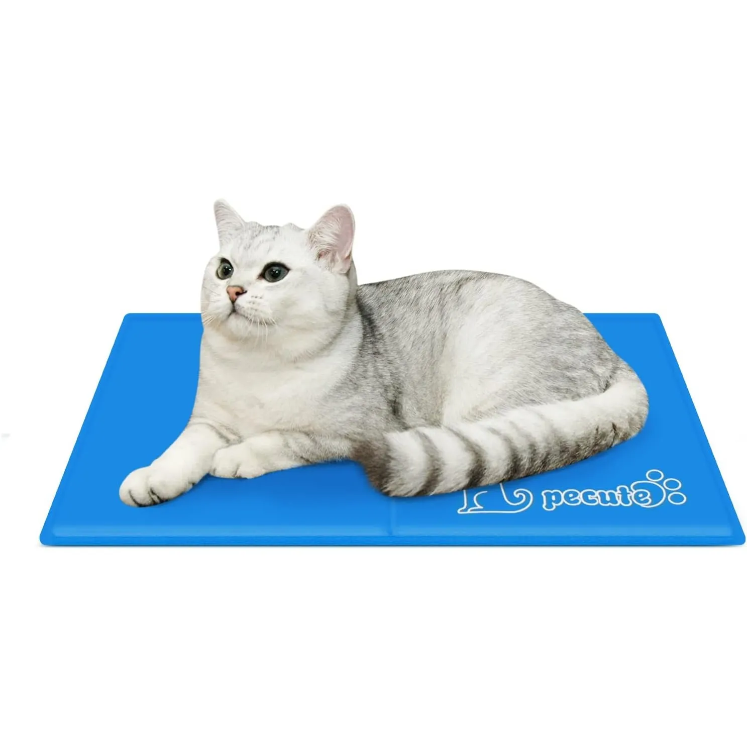 pecute Kühlmatte Hunde Katzen, Kuhlmatte für Hund und Katze mit Ungiftiges Gel,Selbstkühlende Kissen, Kühl Hundedecke, …
