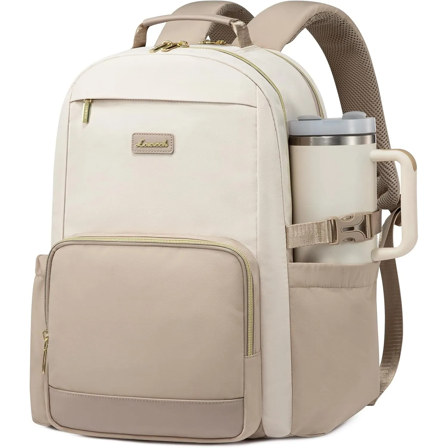 LOVEVOOK Rucksack Damen,17.3 zoll Laptop Schulrucksack Teenager,Travel Backpack Women Elegant für Uni Reise, Tagesrucks…