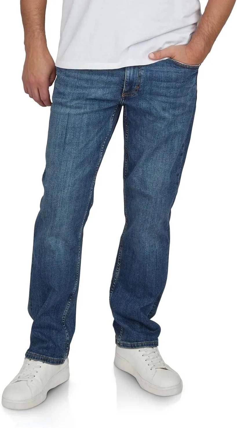 MUSTANG Jeans Herren Stretch lang Straight Fit Washington Jeanshose Hose Denim Blau Schwarz 30 31 32 33 34 36 38 40 42 …