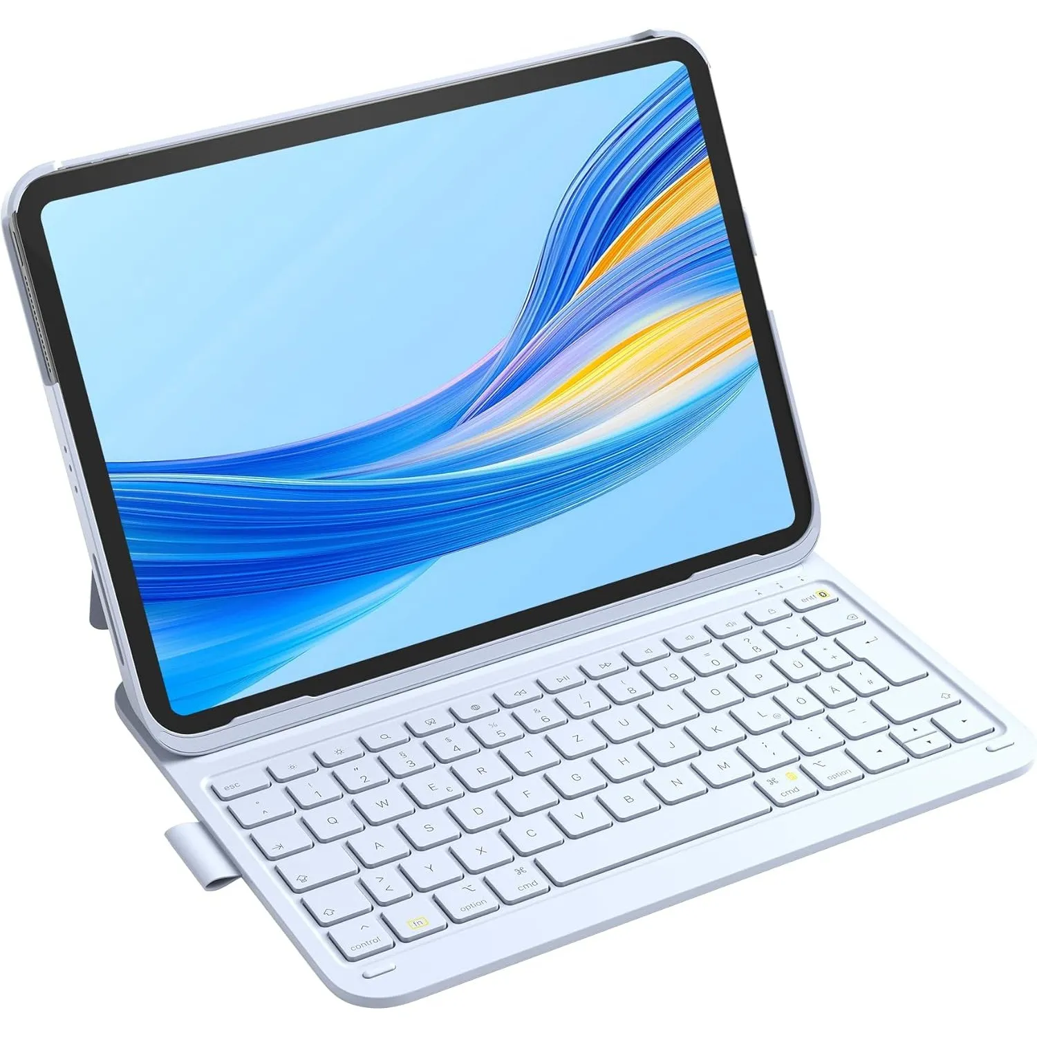 Inateck iPad 11(A16) Hülle mit Tastatur, iPad 10 Gen. Hülle mit Tastatur, für iPad Air 11" M4/ M3/M2 (2026/2025/2024),A…