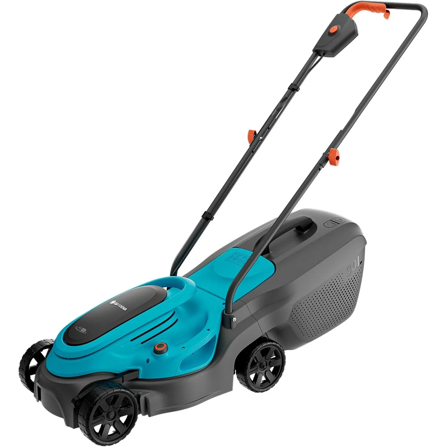 Gardena EasyMax 32/18V Ready-to-Use Set Akku-Rasenmäher, 32 cm Schnittbreite, inkl. Power for All-Akku, leicht und wend…