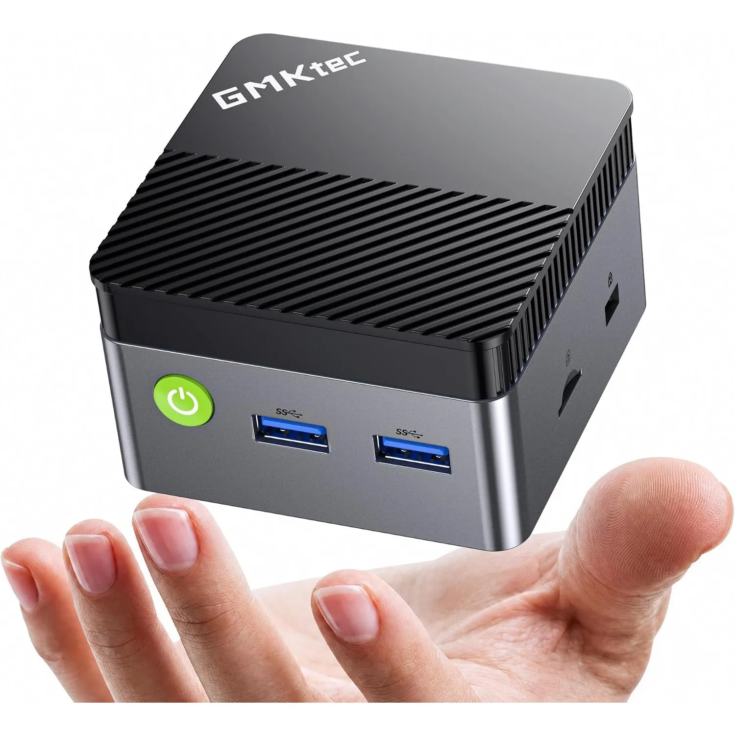 GMKtec G5S Mini PC, 3 Years Support, Intel N5095 Outperforms N5030/J3355, Mini Desktop Computer with 8GB LPDDR4 128GB M…
