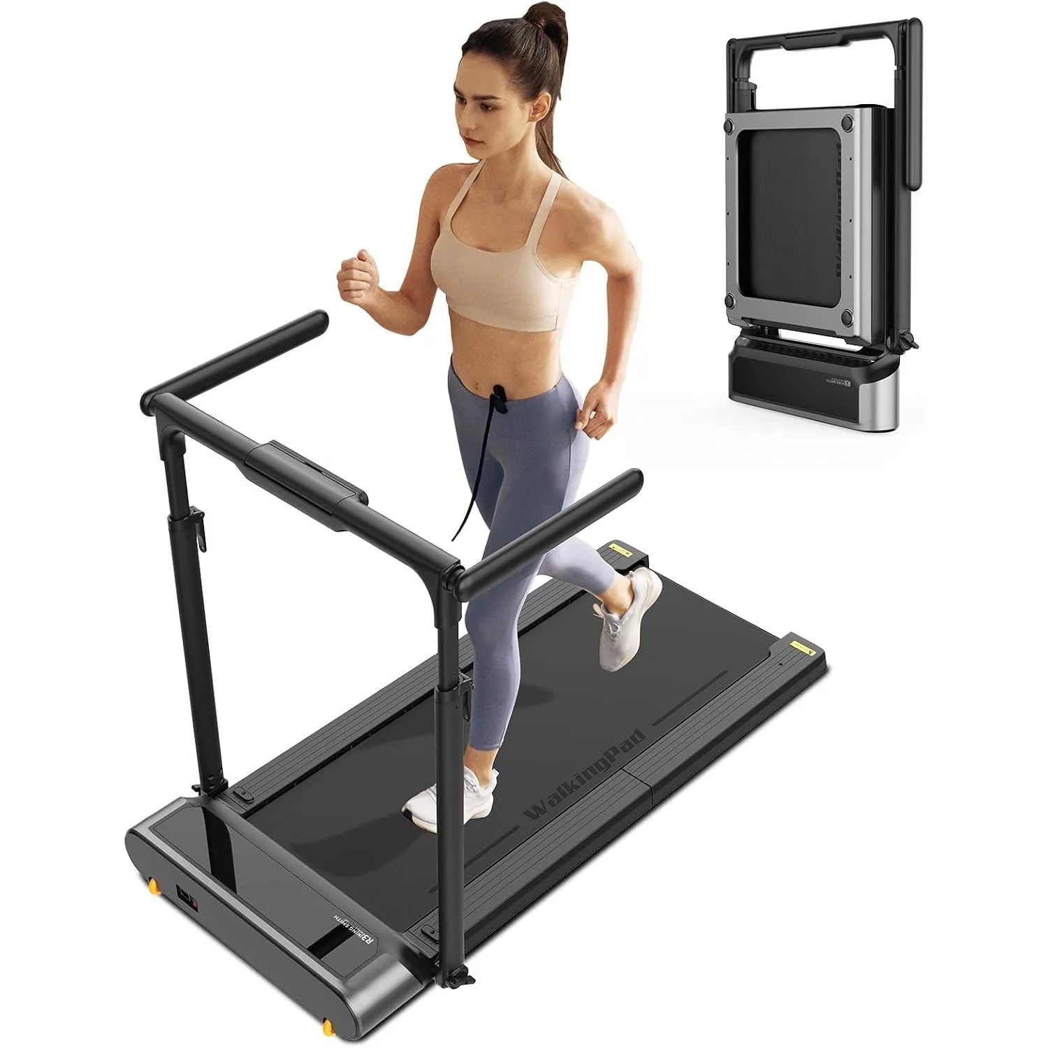 WalkingPad by Kingsmith R2, R3 Hybrid+ Walking-Pad Laufband für Zuhause Büro klappbar (je nach Modell: bis zu 120kg Tra…
