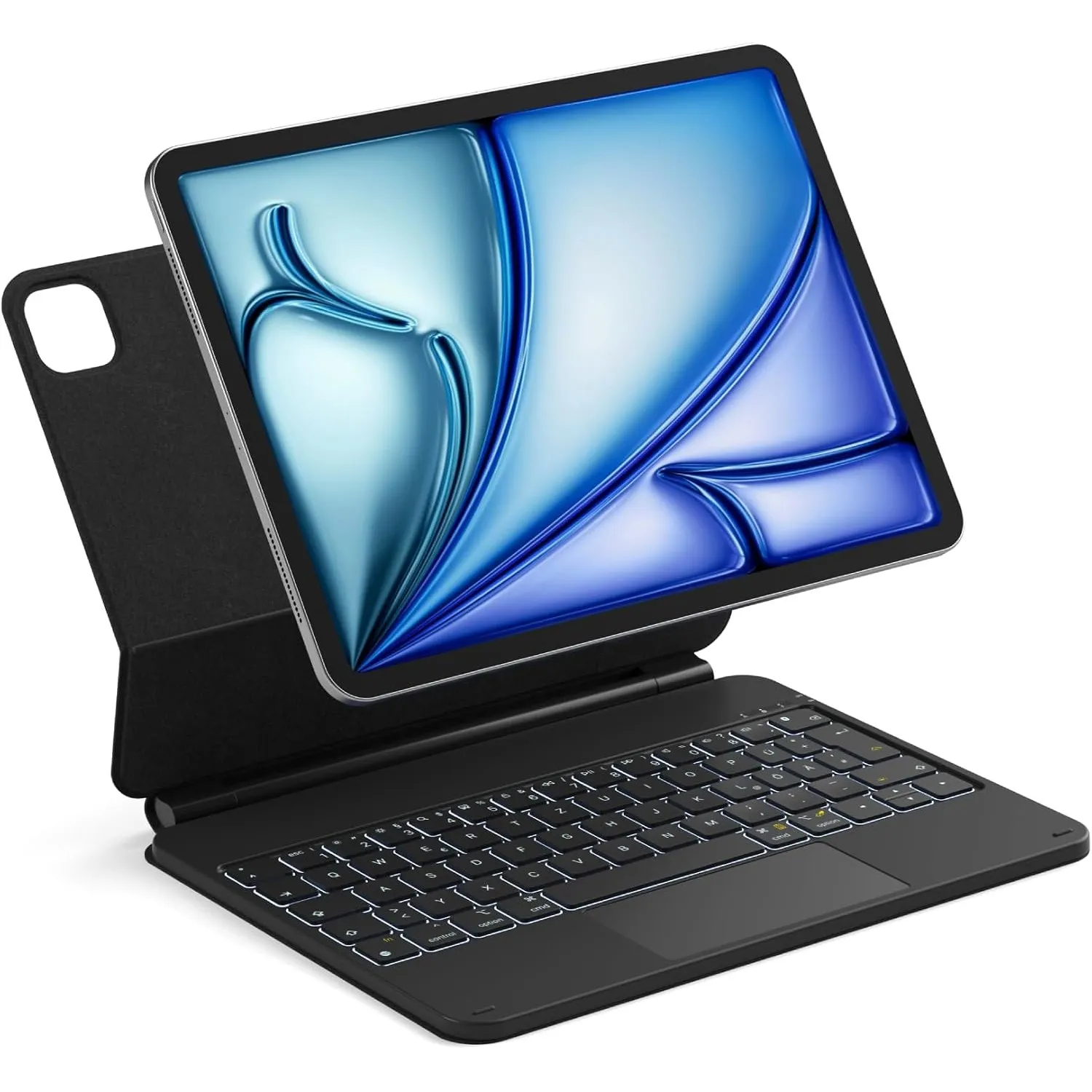 Inateck Tastatur Hülle für iPad Air 11 M4 /M3/M2, Freitragender Ständer
