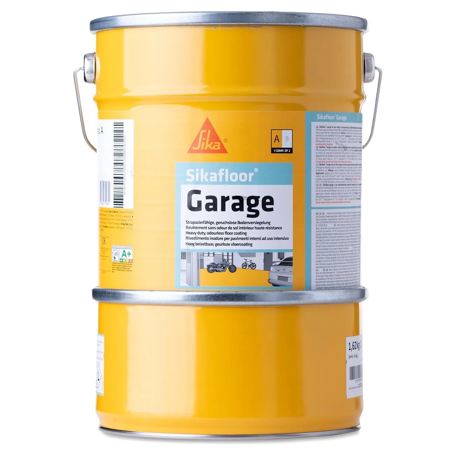 SIKA - Epoxidharz Bodenbeschichtung - Sikafloor Garage - Verkehrsgrau - 6kg