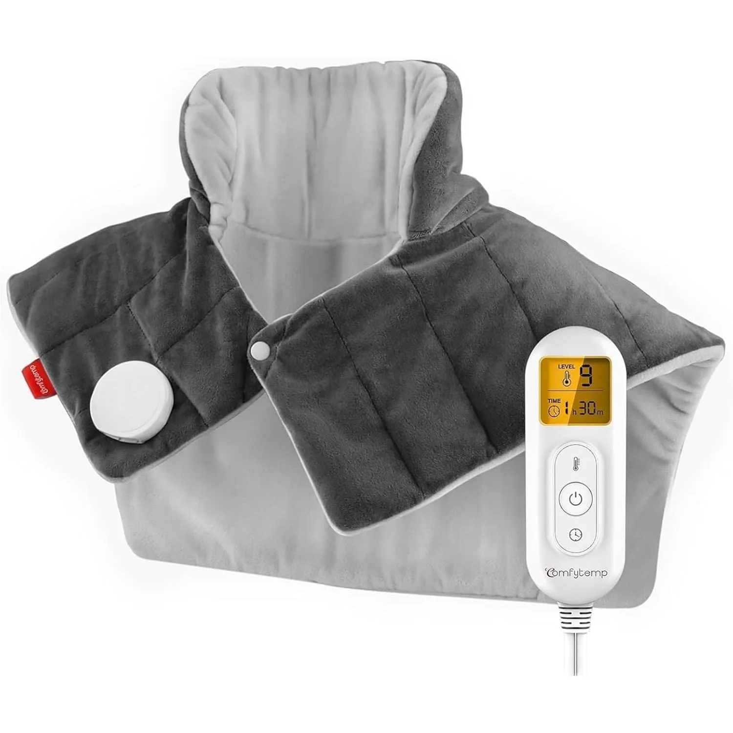 Comfytemp Heizkissen für Nacken Schulter mit 9 Wärmestufen Wärmekissen pad